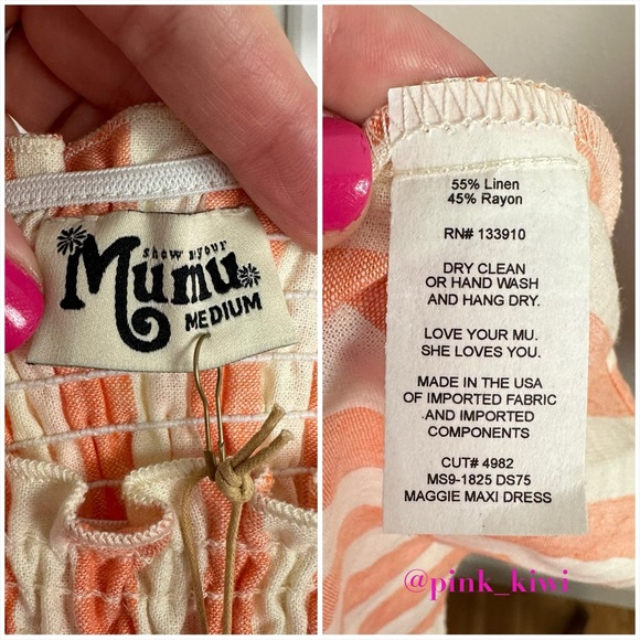 Show Me Your Mumu Maggie Striped Maxi Dress - Picture 13 of 17
